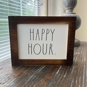 RAE DUNN Happy Hour Sign